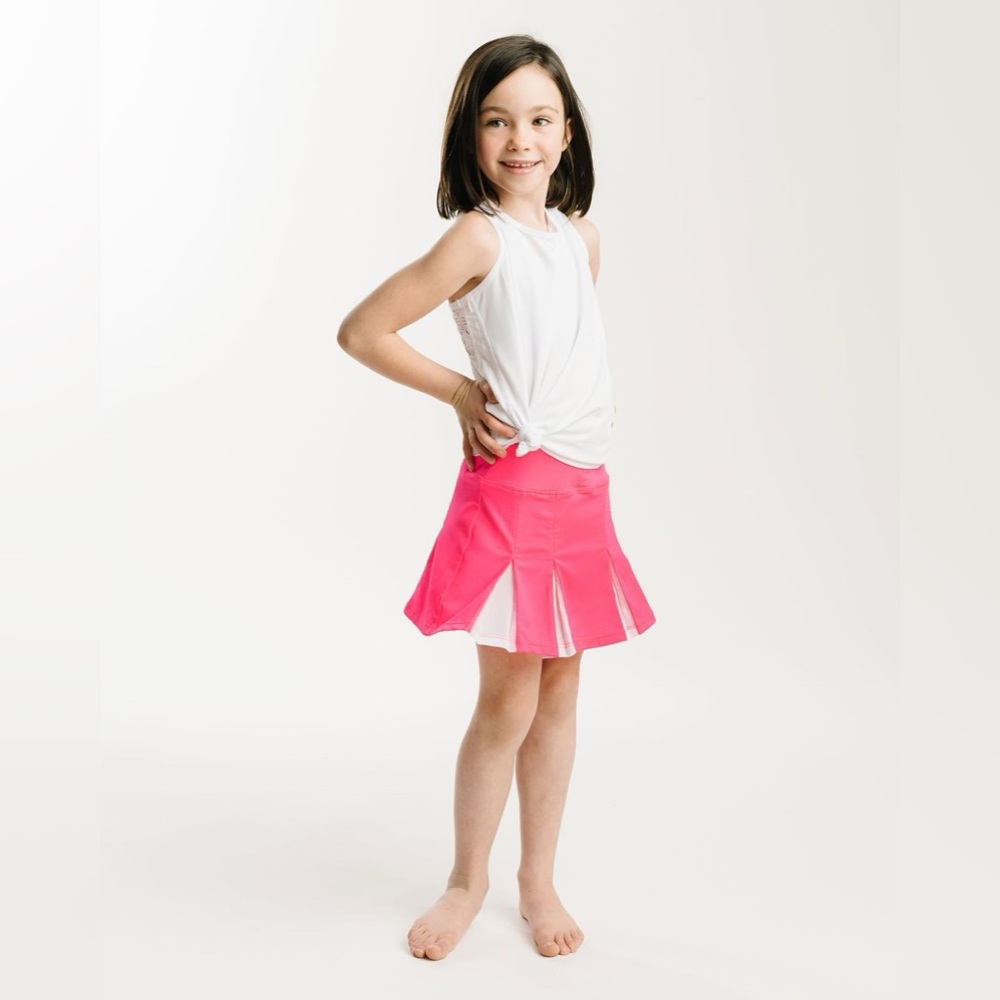 ZYIA Girl’s Hot Pink Mesh Skirt (4-5) NWT 4568 - Picture 2 of 16